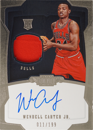Wendell Carter Jr. trading card