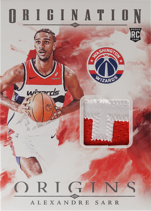 Alexandre Sarr trading card