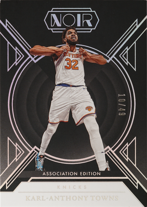 Karl-Anthony Towns trading card