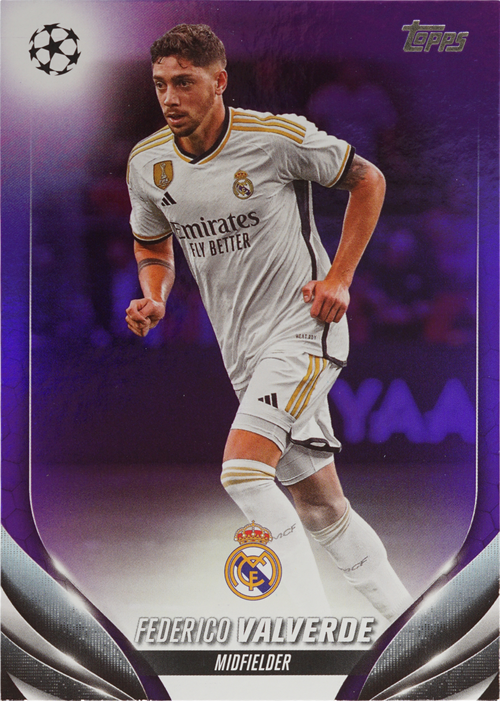 Federico Valverde trading card