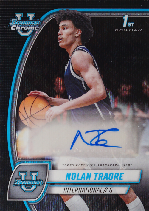 Nolan Traore trading card