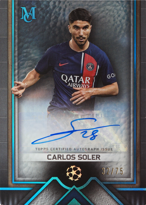 Carlos Soler trading card