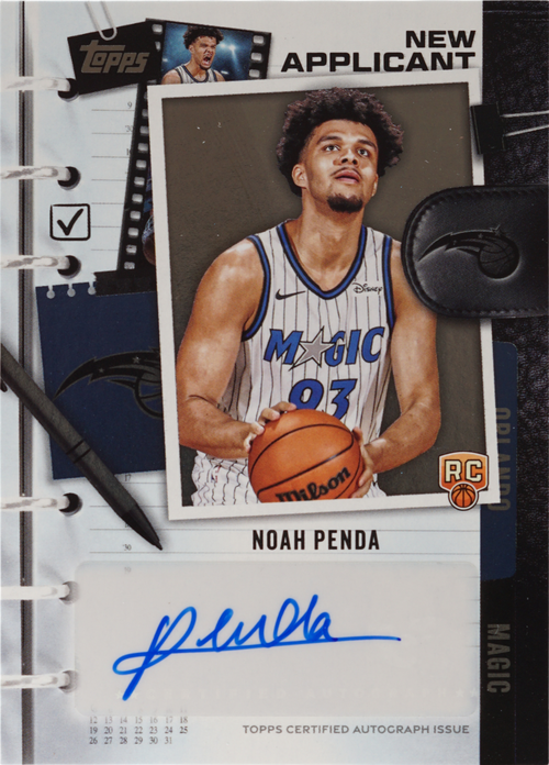 Noah Penda trading card