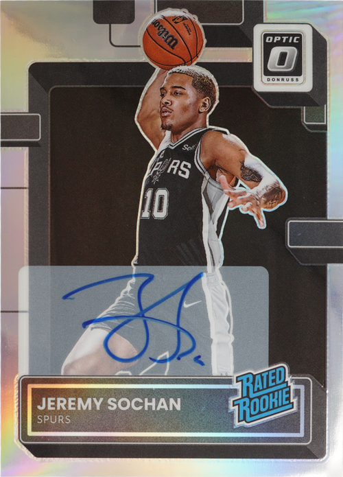 Jeremy Sochan trading card