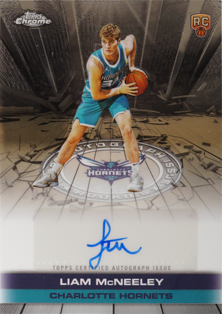 Liam McNeeley trading card