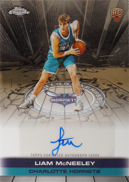 Liam McNeeley trading card
