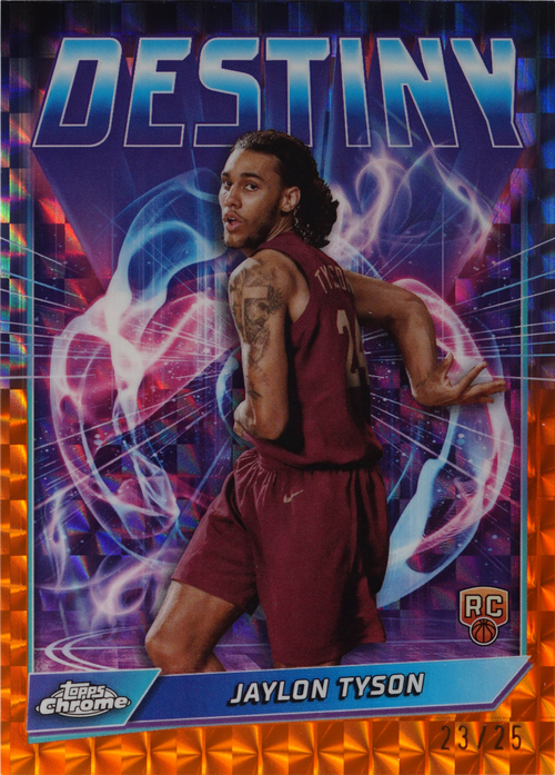 Jaylon Tyson trading card