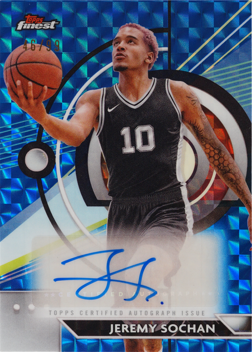 Jeremy Sochan trading card