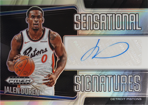 Jalen Duren trading card