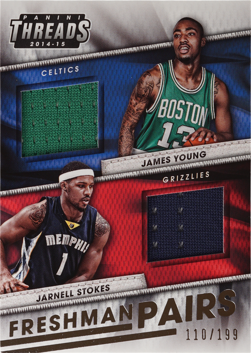 James Young/Jarnell Stokes trading card