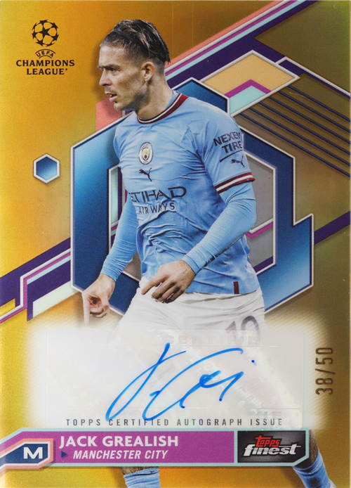Jack Grealish trading card