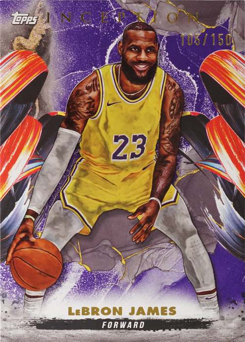 LeBron James trading card