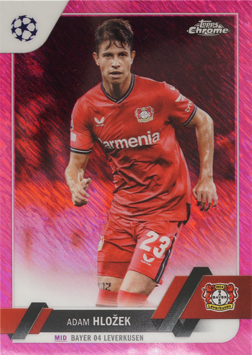 Adam Hlo啪ek trading card