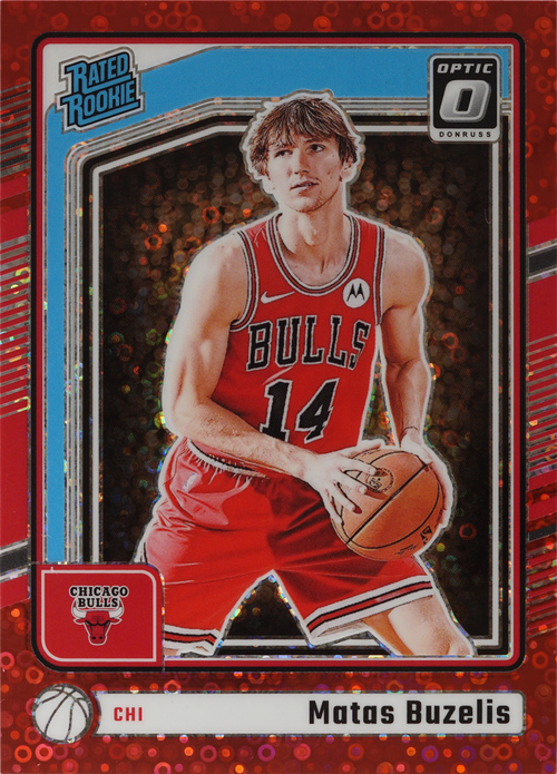 Matas Buzelis trading card