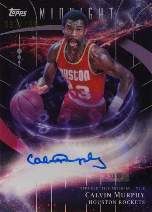 Calvin Murphy trading card