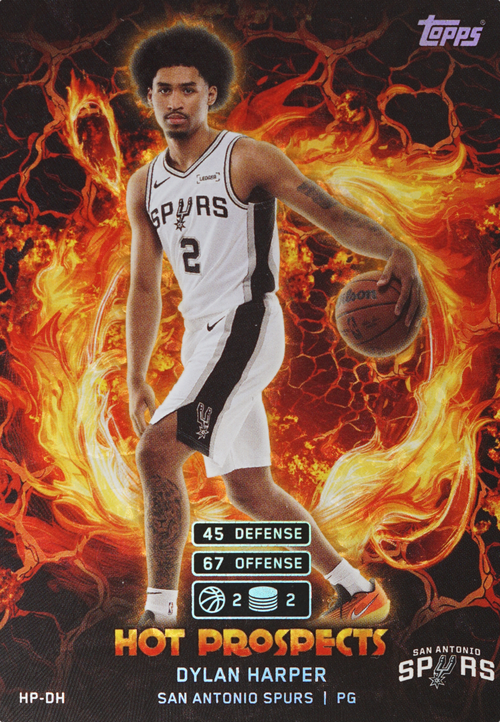 Dylan Harper trading card