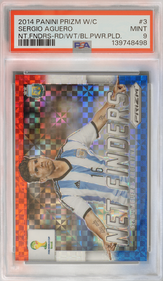 Sergio Aguero trading card