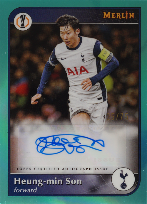 Heung-min Son trading card
