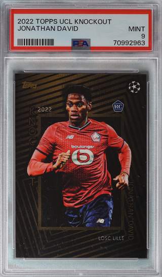 Jonathan David trading card