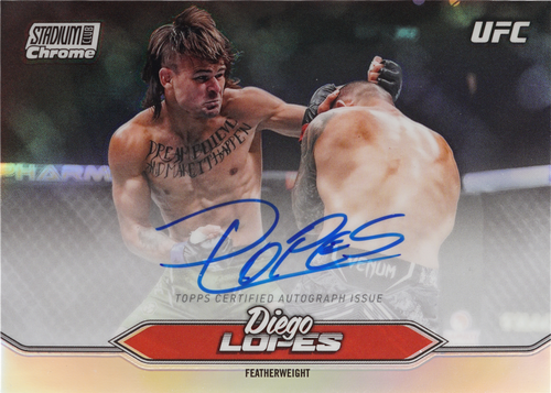 Diego Lopes trading card