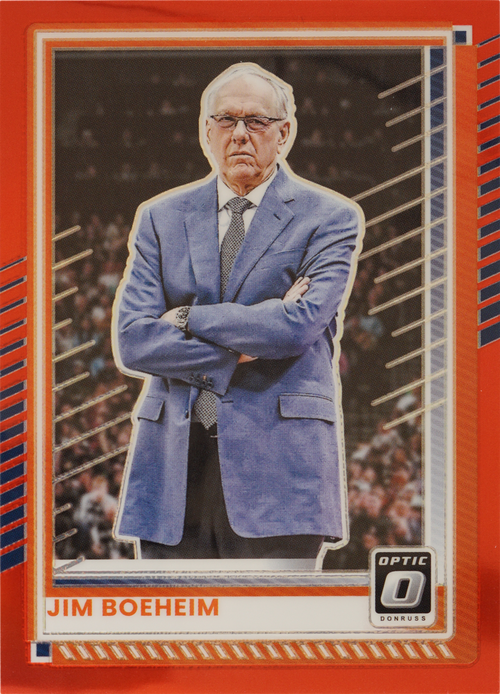 Jim Boeheim trading card