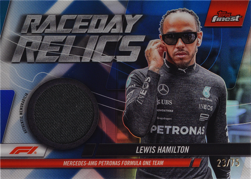 Lewis Hamilton trading card