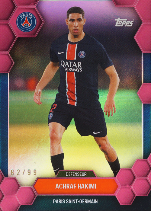 Achraf Hakimi trading card