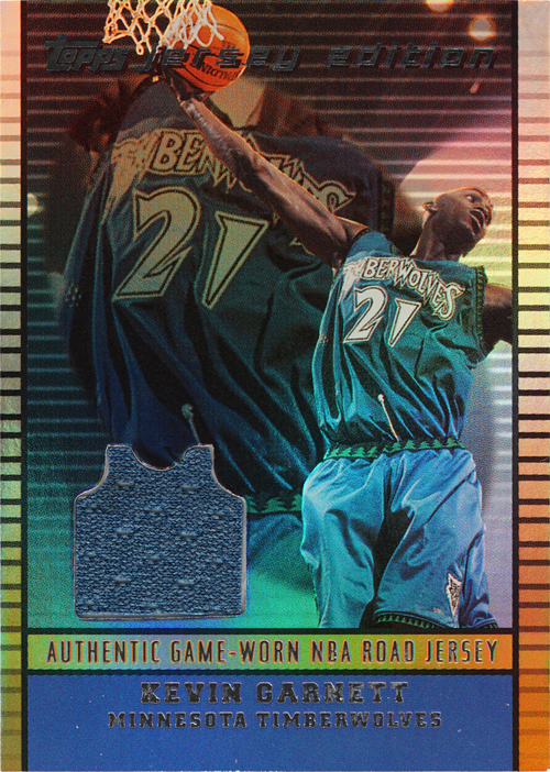 Kevin Garnett trading card