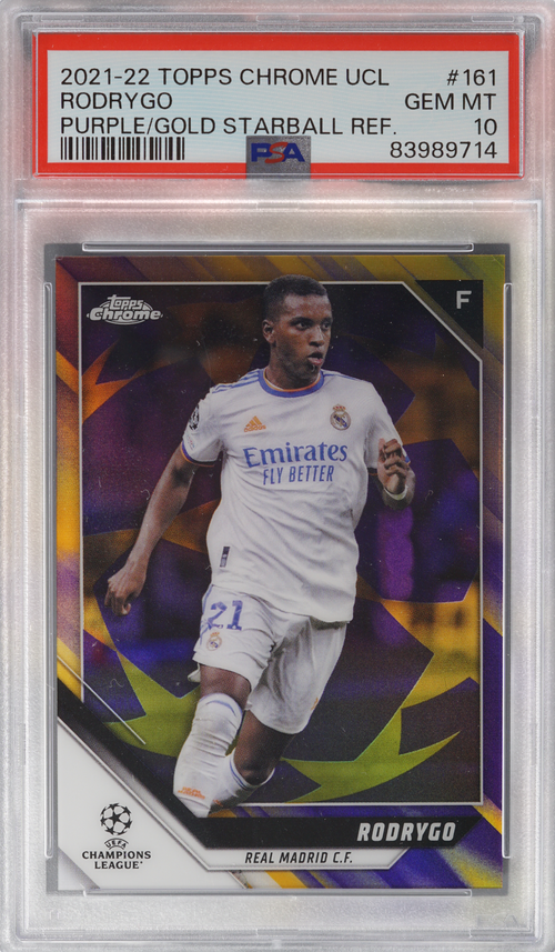 Rodrygo trading card