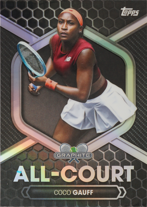 Coco Gauff trading card