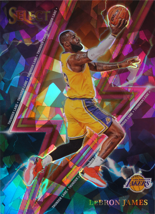 LeBron James trading card