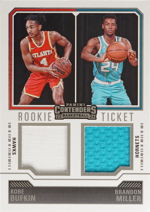 Brandon Miller/Kobe Bufkin trading card