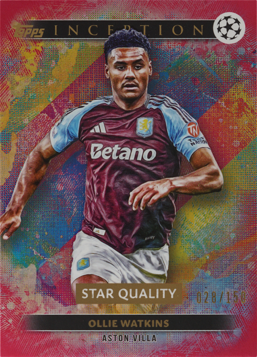 Ollie Watkins trading card