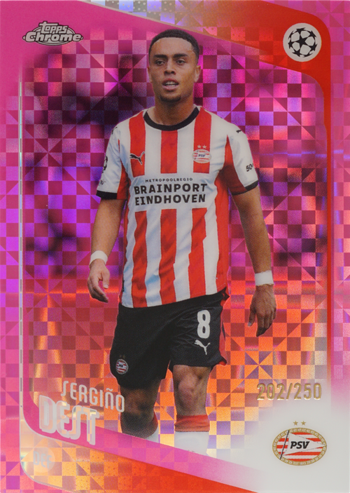 Sergi帽o Dest trading card