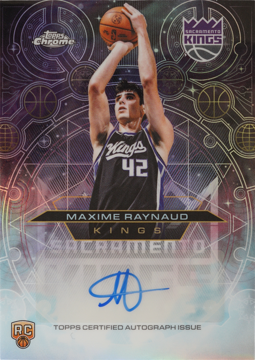 Maxime Raynaud trading card