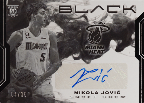Nikola Jovic trading card