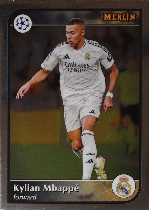 Kylian Mbappé trading card