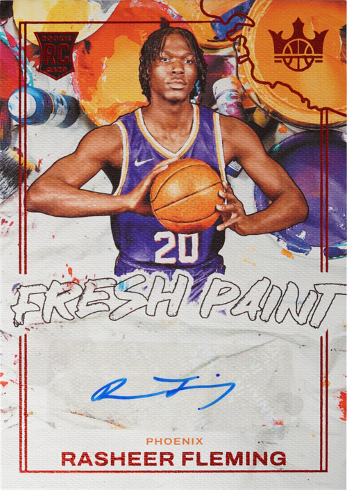 Rasher Fleming trading card
