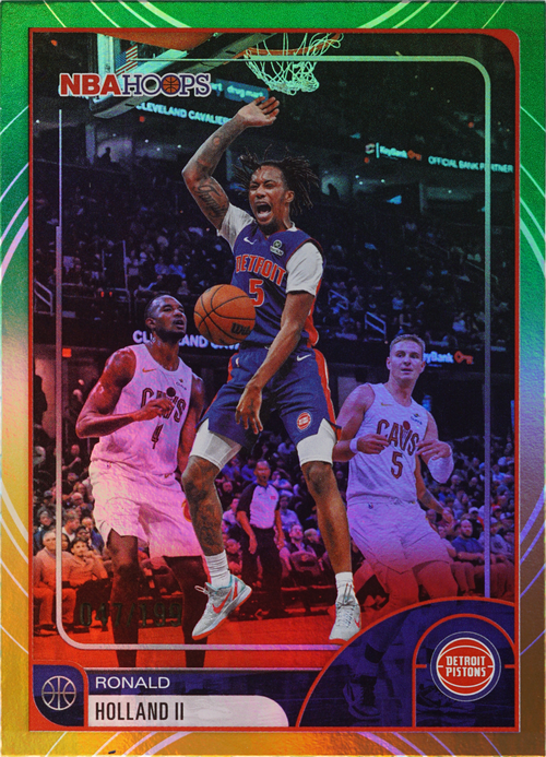 Ronald Holland II trading card