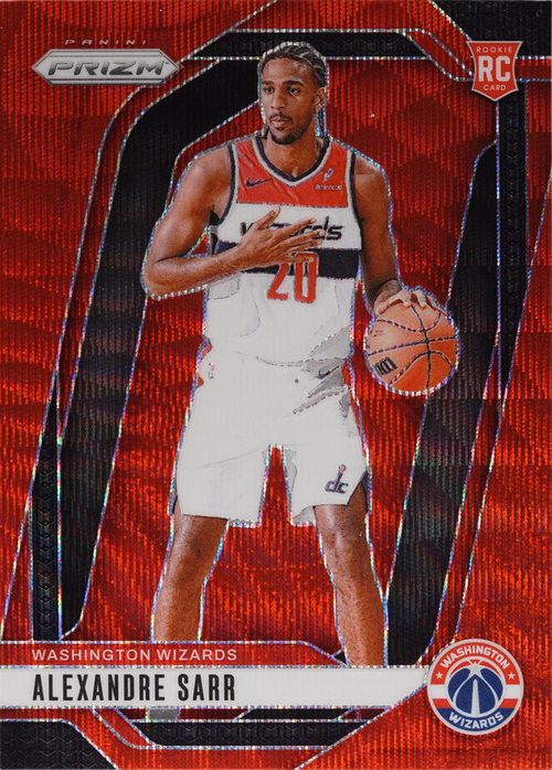 Alexandre Sarr trading card