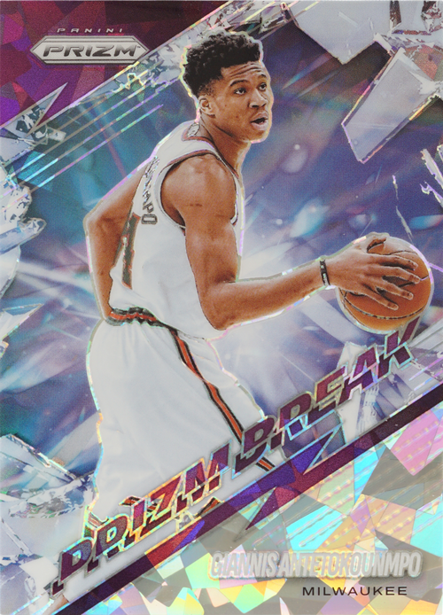 Giannis Antetokounmpo trading card