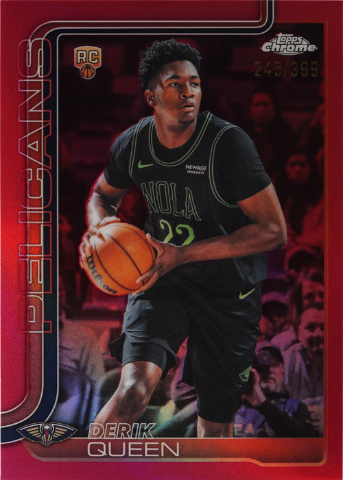 Derik Queen trading card