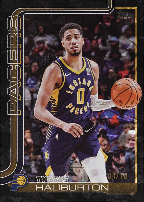 Tyrese Haliburton trading card