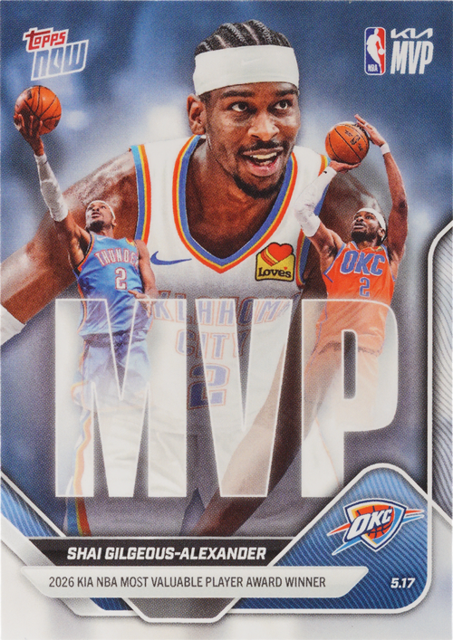 Shai Gilgeous-Alexander trading card