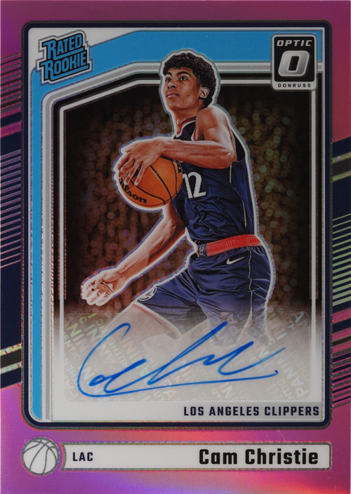 Cam Christie trading card