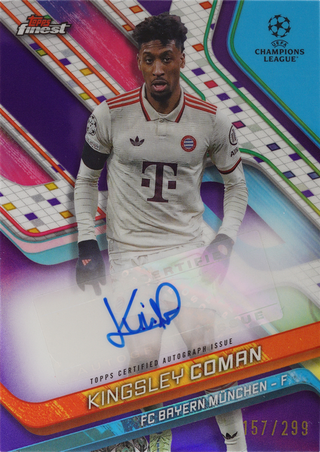 Kingsley Coman trading card