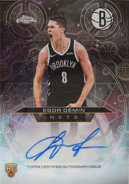 Egor Dëmin trading card