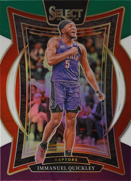 Immanuel Quickley trading card