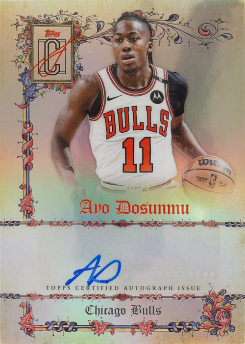 Ayo Dosunmu trading card