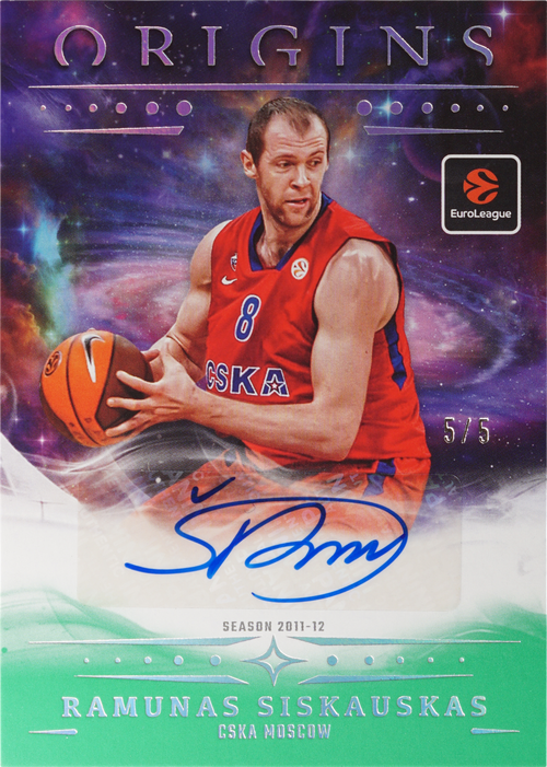 Ramunas Siskauskas trading card